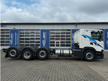 Cab chassis truck, Crane truck Scania G 410 B8x2*6 NB LNG Fahrgestell Nebenantrieb: picture 4