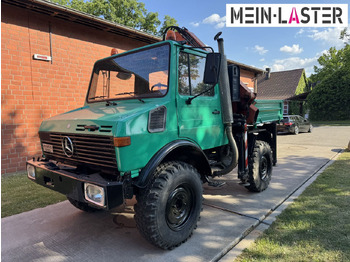 Crane truck Unimog U 1200 Atlas 75.2 Kran 14 m Funk FB  *1. Hand: picture 3
