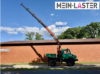 Crane truck Unimog U 1200 Atlas 75.2 Kran 14 m Funk FB  *1. Hand: picture 2