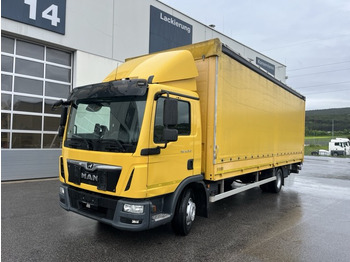 Curtainsider truck MAN TGL 12.220