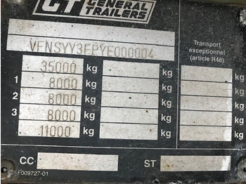 Lease a General Trailer SYY3FP SYY3FP Plattformauflieger, Liftachse General Trailer SYY3FP SYY3FP Plattformauflieger, Liftachse: picture 3