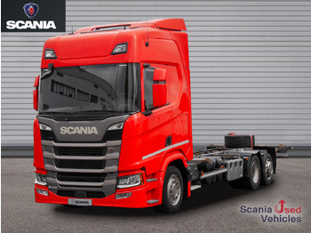 Container transporter/ Swap body truck SCANIA R 410