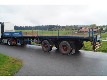 Dropside/ Flatbed semi-trailer Unterholzner ULSZ 20/E Lenkachse: picture 3 Dropside/ Flatbed semi-trailer Unterholzner ULSZ 20/E Lenkachse: picture 3
