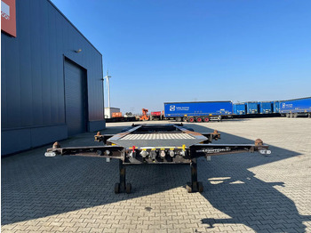 Container transporter/ Swap body semi-trailer Burg 20FT ADR (EX/II, EX/III, FL, AT), empty weight: 3.690kg, SAF INTRADISC, 2x liftaxle, ALCOA, NL-Chassis, APK/ADR: 07-2025: picture 4