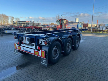 New Container transporter/ Swap body semi-trailer Krone NEW / DIRECT AVAILABLE 20FT ADR-CHASSIS, EMPTY WEIGHT: 3.470kg, DISCBRAKES, LIFTAXLE, 2x available: picture 3