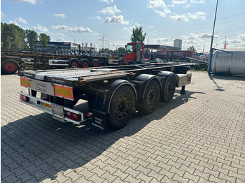 Container transporter/ Swap body semi-trailer Van Hool 20FT/30FT, SAF + disc, liftaxle, ALCOA, ADR (EX/II, EX/III, FL, OX, AT), NL-Chassis: picture 3