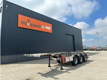 Lease a Van Hool 20FT ADR (EX/II, EX/III, FL, AT), BPW + drumbrakes, 2 liftaxles, galvanized, ALCOA, NL-Chassis Van Hool 20FT ADR (EX/II, EX/III, FL, AT), BPW + drumbrakes, 2 liftaxles, galvanized, ALCOA, NL-Chassis: picture 1