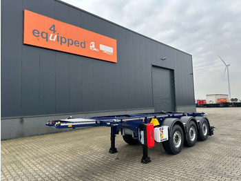 Container transporter/ Swap body semi-trailer VAN HOOL 20'