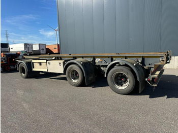 Container transporter/ Swap body trailer AJK AET - 30T CONTAINERAANHANGER - SAF - DISC BRAKES - AIR SUSP. - GOOD TIRES - TÜV 15-03-2026 - SmartBoard - BELGISCHE PAPIEREN: picture 3 Container transporter/ Swap body trailer AJK AET - 30T CONTAINERAANHANGER - SAF - DISC BRAKES - AIR SUSP. - GOOD TIRES - TÜV 15-03-2026 - SmartBoard - BELGISCHE PAPIEREN: picture 3