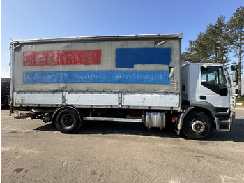 Curtainsider truck Iveco STRALIS 270 - 190S27 4x2 BACHER RIDELLES / BOX + ALU SIDE BOARDS - 6m90 - MANUAL ZF - EURO 3 - AIR SUSPENSION: picture 4
