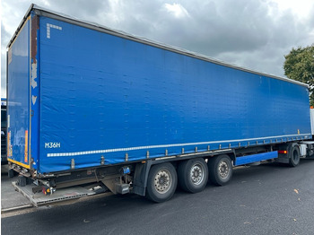 Curtainsider semi-trailer Krone 3-AXLES TRAILER - SAF DISC - LIFT + STEERING AXLE - TAILLIFT: picture 4