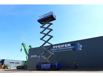 Scissor lift Liftlux SL245-25D 4WD Diesel, 4x4 Drive, 26.5m Working Hei: picture 3