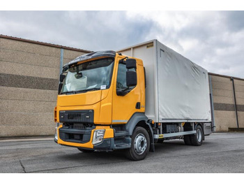 Curtainsider truck VOLVO FL 210