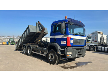 Hook lift truck MAN TGA 26.460 (WITH CONTAINER / BELGIAN TRUCK / PERFECT / 6X4 / MANUAL GEARBOX / BOITE MANUELLE): picture 3