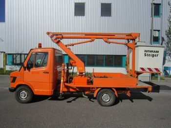 Aerial platform Mercedes-Benz 308D Ruthmann KS80 10m Hebebühne 1000V Isoliert: picture 1