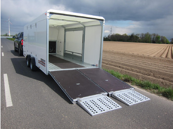 Autotransporter trailer BJT Race Sport Transporter 500x200x175cm E Winde Stauraum front 2600kg Modell 2024: picture 3