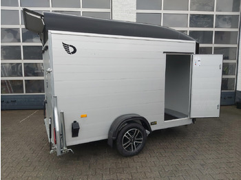 Closed box trailer Cargo Roadster 300 300x150x184cm Alu Poly black Seitentür Alufelgen Pullman 100 km/H 1300kg: picture 5