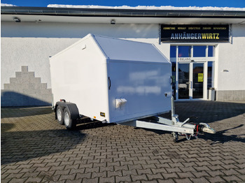 Closed box trailer Kargo FS2740/180HTL 405x200x180cm GFK Zurrsystem 100km/H (XL) 2700kg: picture 5
