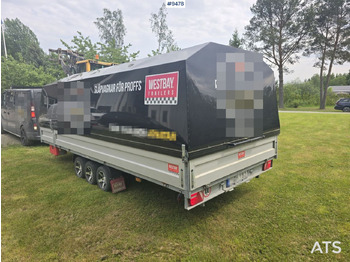 Tipper trailer Trailer Agados Adam 15 with tipper and winch: picture 2 Tipper trailer Trailer Agados Adam 15 with tipper and winch: picture 2