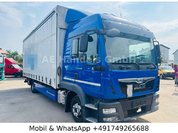 Curtainsider truck MAN TGL 12.220