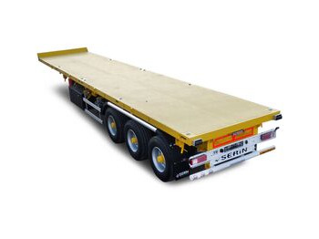Dropside/ Flatbed semi-trailer SERIN
