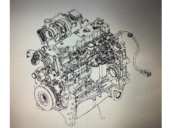 Engine and parts CASE