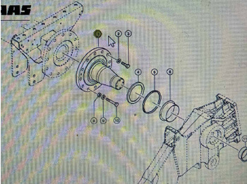 Undercarriage parts CLAAS