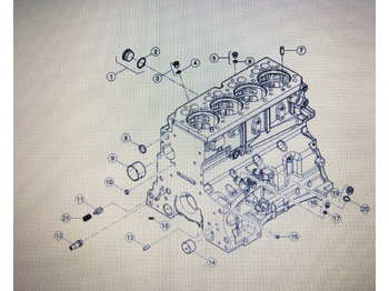 Cylinder block CLAAS