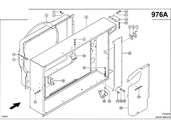 Air intake system CLAAS