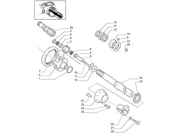 Wheel hub NEW HOLLAND