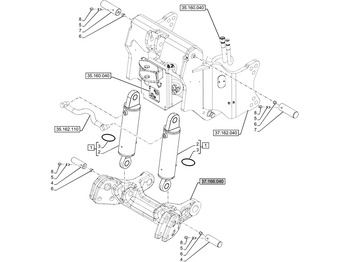 Spare parts NEW HOLLAND