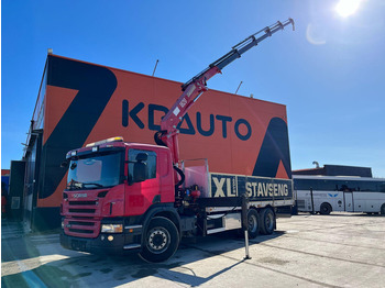 Dropside/ Flatbed truck SCANIA P 340
