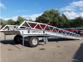 New Loading ramp AZ RAMP-EASY XL-12 FULL GALVA. WIDE Mobil Galvanizate Loading Ramp With Level Off, 12 t Capacity: picture 2