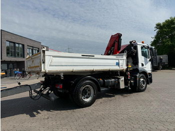 Tipper, Crane truck MAN TGM 18.320 4x2 BB mit Kran Fassi F135 Kipper: picture 4