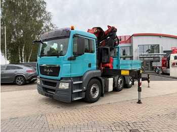 Lease a  MAN TGS 26.400 6x2 Pritsche mit Fassi F450 Frontkran MAN TGS 26.400 6x2 Pritsche mit Fassi F450 Frontkran: picture 1