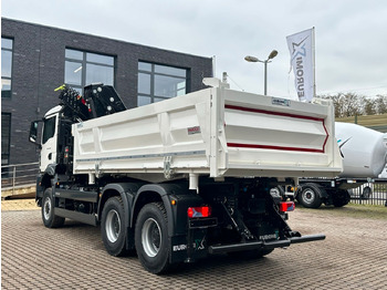 Lease a  MAN TGS 33.440 6x6 /3-Seiten- Kipper / Kran HIAB 302 MAN TGS 33.440 6x6 /3-Seiten- Kipper / Kran HIAB 302: picture 3