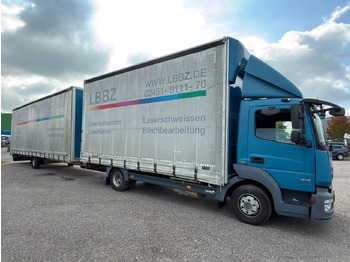 Curtain side van Mercedes-Benz 818 4X2 Pritsche & Plane & Tang Pritsche & Plane Mercedes-Benz 818 4X2 Pritsche & Plane & Tang Pritsche & Plane: picture 5