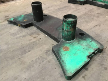 Counterweight for Mobile crane FAUN ATF 60-3 counterweight base plate 1,6 ton: picture 4