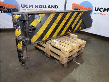 Suspension for Mobile crane Terex AC 100 outrigger beam complete rear: picture 2