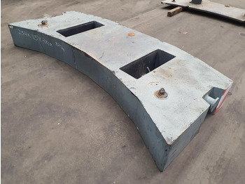 Counterweight for Construction machinery Terex Terex Demag Challenger 4200 counterweight 3.2 Ton: picture 2