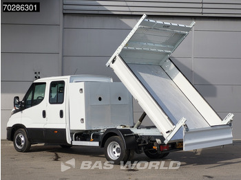 Flatbed van Iveco Daily 35C14 Open Laadbak met Kist Dubbel Cabine Dubbellucht 3,5t Trekhaak Airco Cruise Euro6 Pickup Pritsche Open Box 2m3 Airco Trekha: picture 3