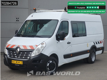 Lease a Renault Master 130pk Dubbel Cabine Dubbellucht L3H2 3,5t Trekhaak Airco Cruise Imperiaal Werkplaatsinrichting Euro6 DC Doka Mixto 8m3 Airco Trekhaak Renault Master 130pk Dubbel Cabine Dubbellucht L3H2 3,5t Trekhaak Airco Cruise Imperiaal Werkplaatsinrichting Euro6 DC Doka Mixto 8m3 Airco Trekhaak: picture 1