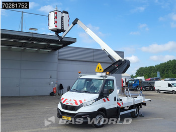 Van Iveco Daily 35S14 Hoogwerker 11meter Werkhoogte Klubb Navi Airco Cruise Cmaera Parkeersensoren Nacelle Arbeitsbühne 2Personen Airco Cruise c: picture 3