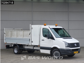 Flatbed van Volkswagen Crafter 136pk Open Laadbak met Kist Dubbellucht 3,5t Trekhaak Pritsche Pickup Open Box Trekhaak: picture 3