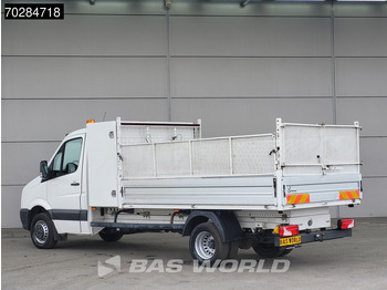 Flatbed van Volkswagen Crafter 136pk Open Laadbak met Kist Dubbellucht 3,5t Trekhaak Pritsche Pickup Open Box Trekhaak: picture 2