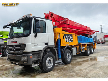 Concrete pump truck PUTZMEISTER Mercedes-Benz Actros 4141 concrete pumpM42-4R 170 m³【ACHIEVE】TOP CONDITION!!!: picture 2 Concrete pump truck PUTZMEISTER Mercedes-Benz Actros 4141 concrete pumpM42-4R 170 m³【ACHIEVE】TOP CONDITION!!!: picture 2
