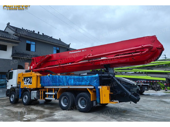Concrete pump truck PUTZMEISTER Mercedes-Benz Actros 4141 concrete pumpM42-4R 170 m³【ACHIEVE】TOP CONDITION!!!: picture 3 Concrete pump truck PUTZMEISTER Mercedes-Benz Actros 4141 concrete pumpM42-4R 170 m³【ACHIEVE】TOP CONDITION!!!: picture 3