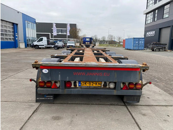Container transporter/ Swap body semi-trailer Pacton TXC 343 Multi / 3x Extendable / 1x Lift Axle: picture 2