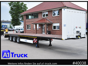 Dropside/ Flatbed semi-trailer KRONE SD