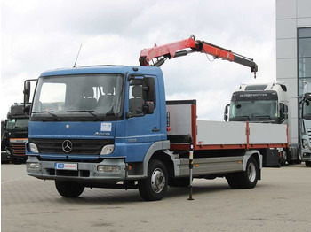 Crane truck MERCEDES-BENZ Atego 1018